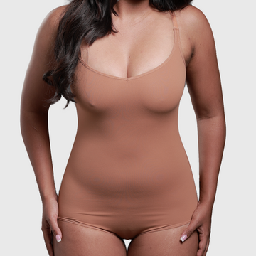 Deep Plunge Brief Bodysuit